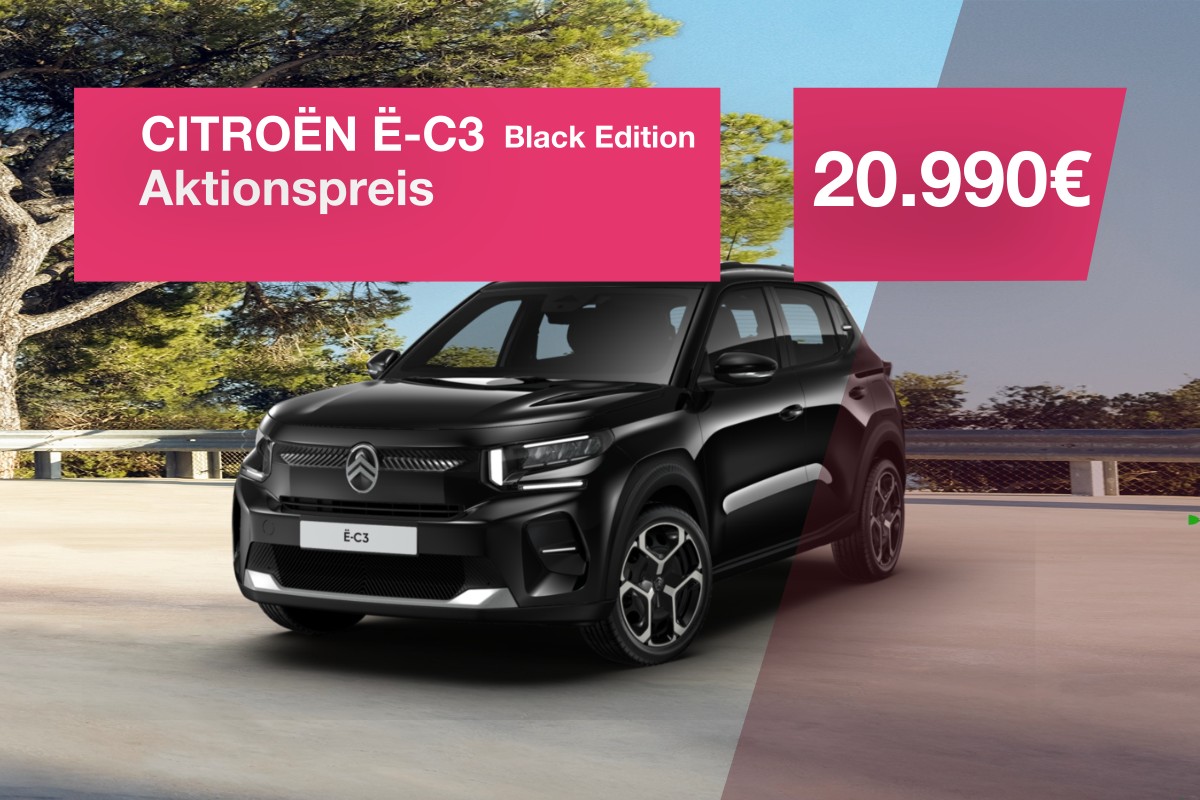 e-C3 113 PS BEV Black Edition