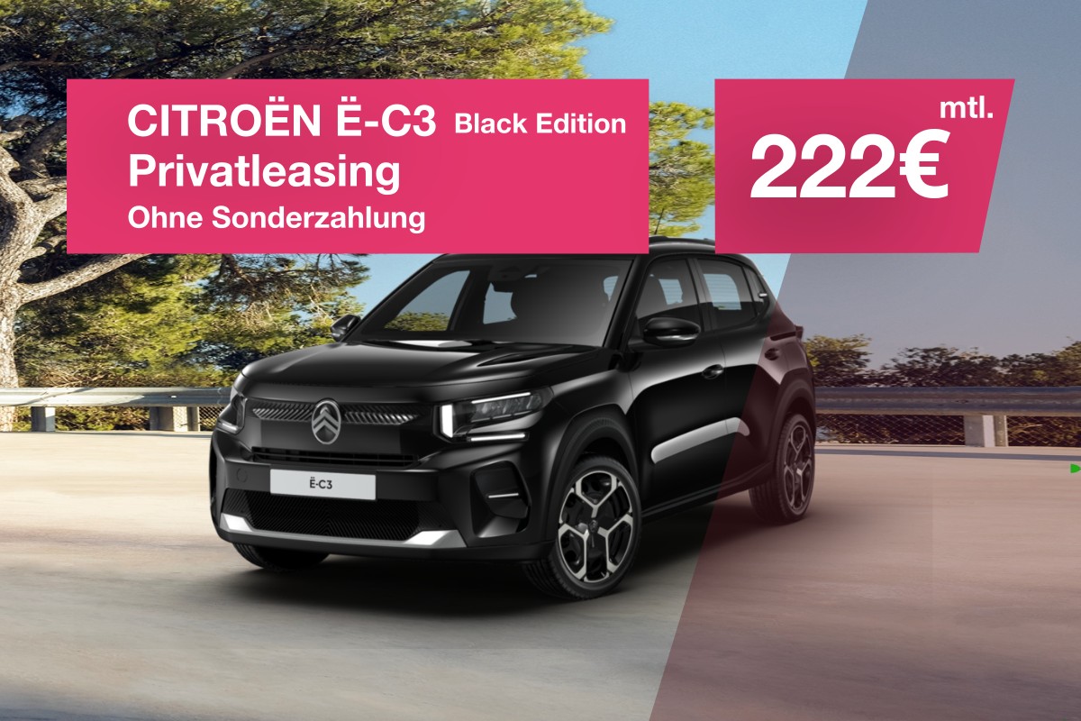 e-C3 113 PS BEV Black Edition