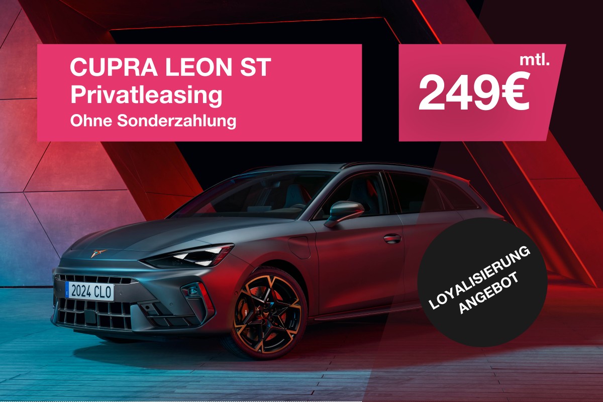 Der Cupra Leon ST Benzin